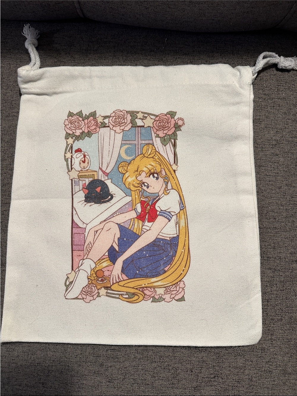 White Sailor Moon  Cosmetic Pouch